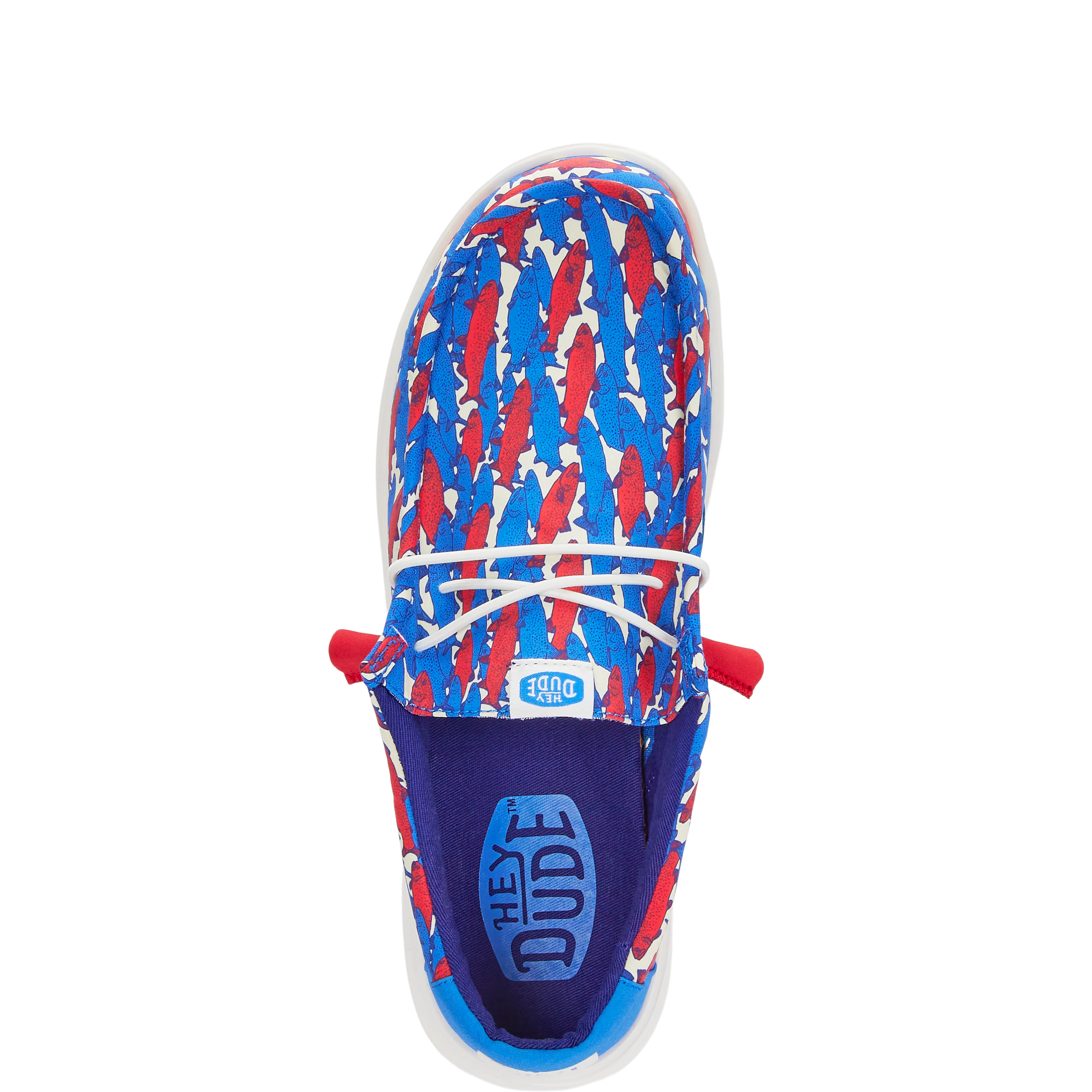 Wally H2O Fish Camo - White/Blue/Red