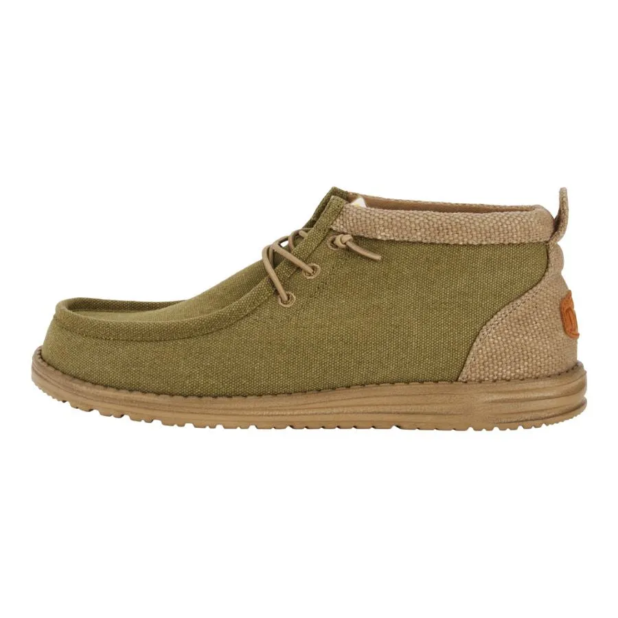 Wally Mid Salt and Stone - Dusty Olive Tan