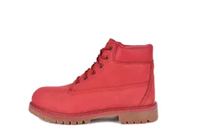 WATERPROOF 6 INCH PREMIUM BOOT (YOUTH) - RED