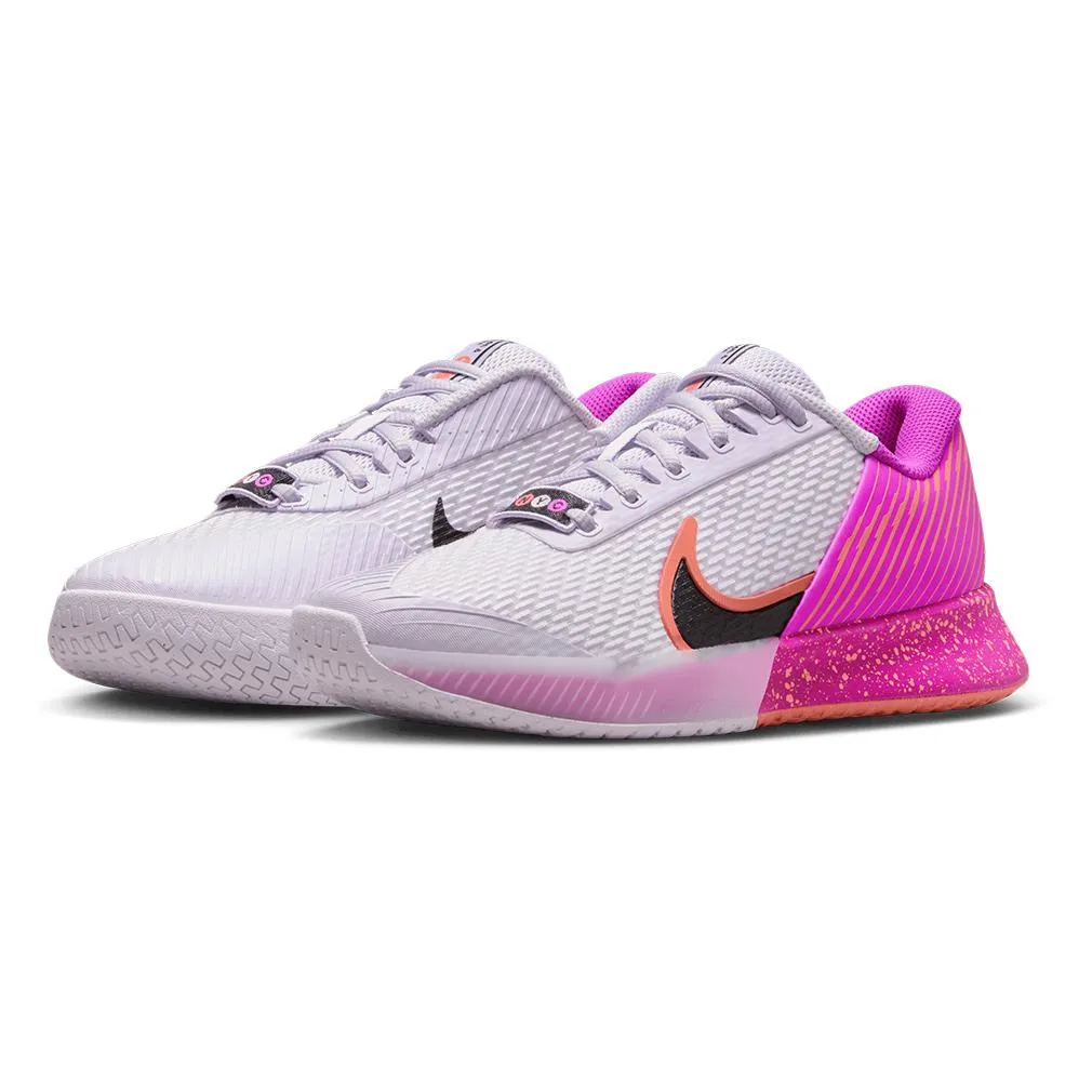 Womens Air Zoom Vapor Pro 2 Premium Tennis Shoes Barely Grape and Vivid Grape